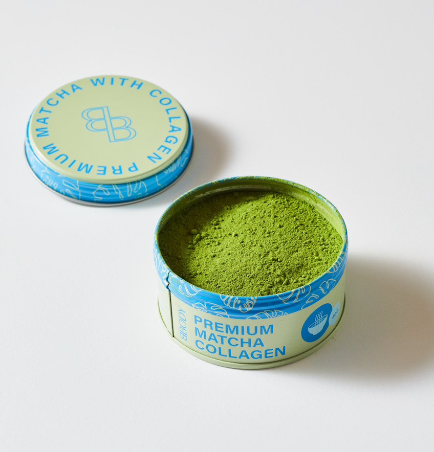 Matcha met collageen